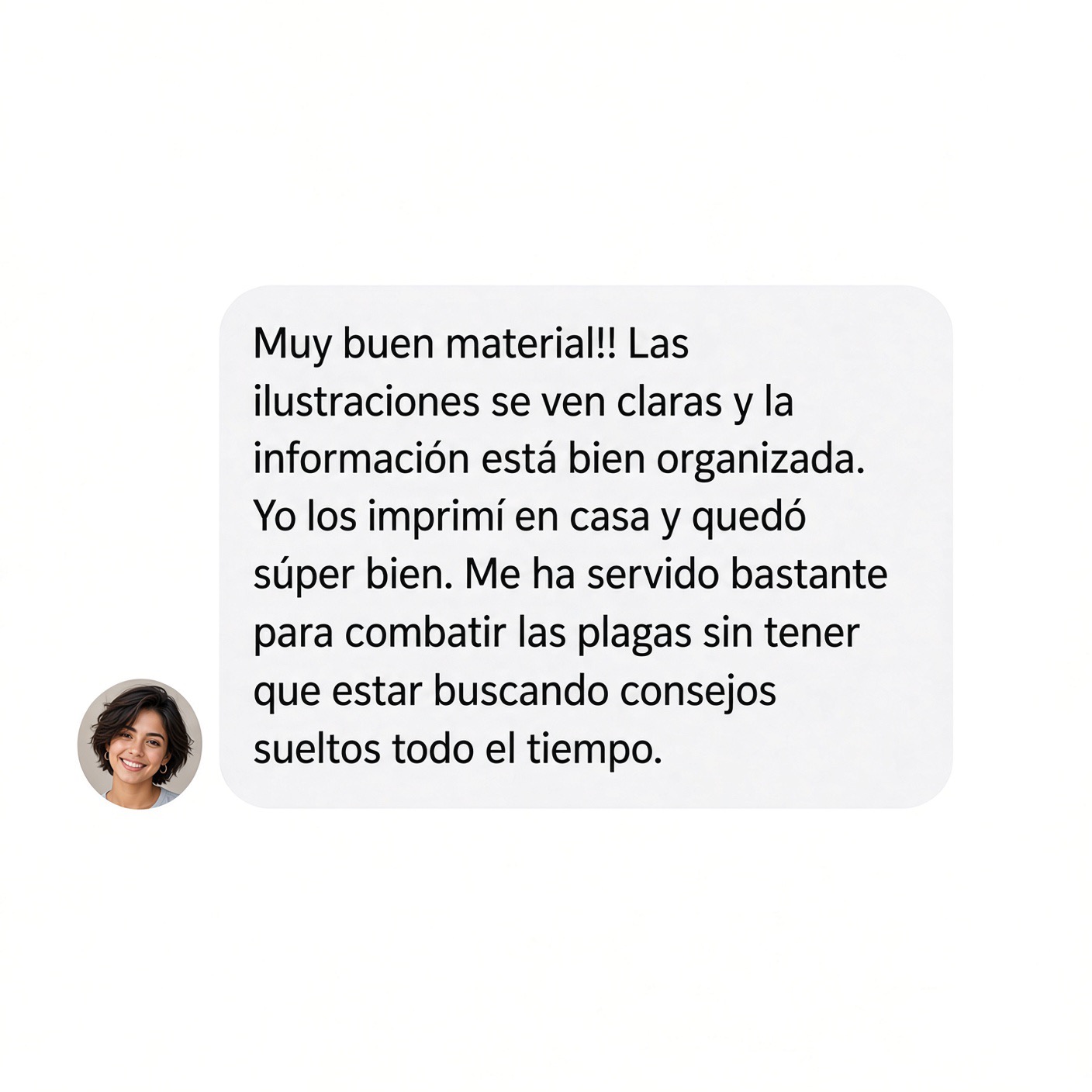 Ejemplo ilustrativo de uso de la guía; relato ficticio